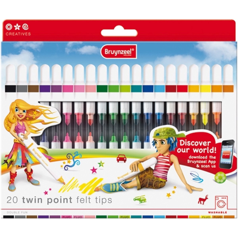 BRUYNZEEL TWIN POINTS 20ST