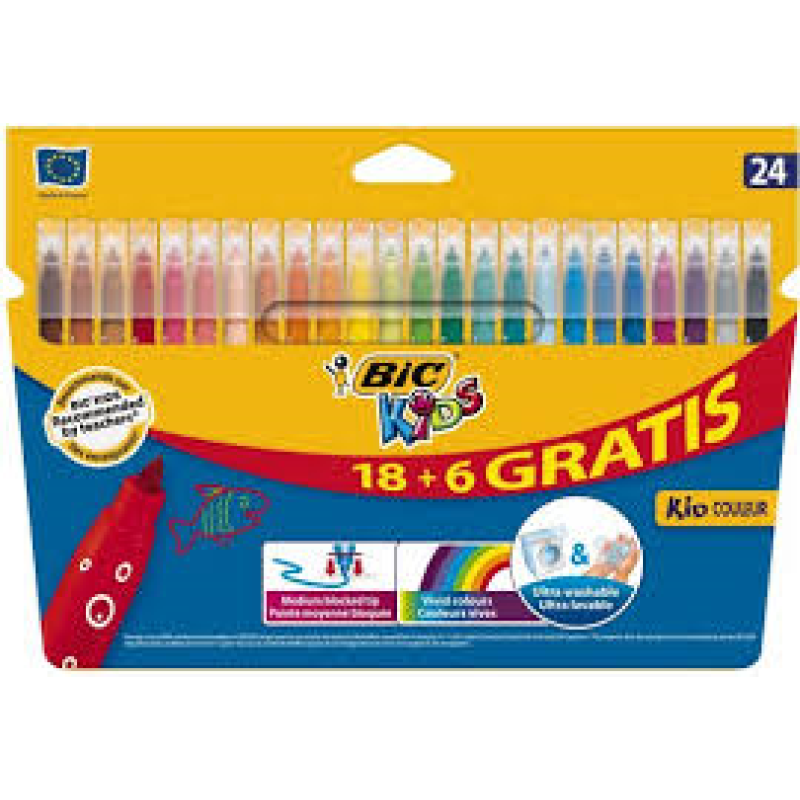BIC KIDS COULEUR 18+6