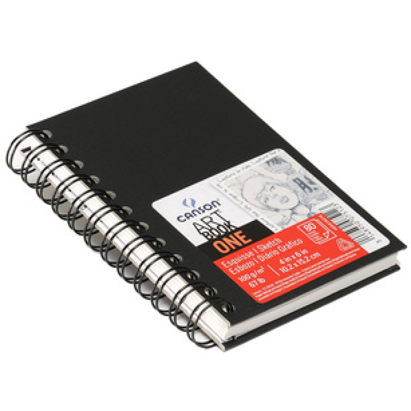 CANSON ART BOOK ONE SPIRAAL 14X21,6