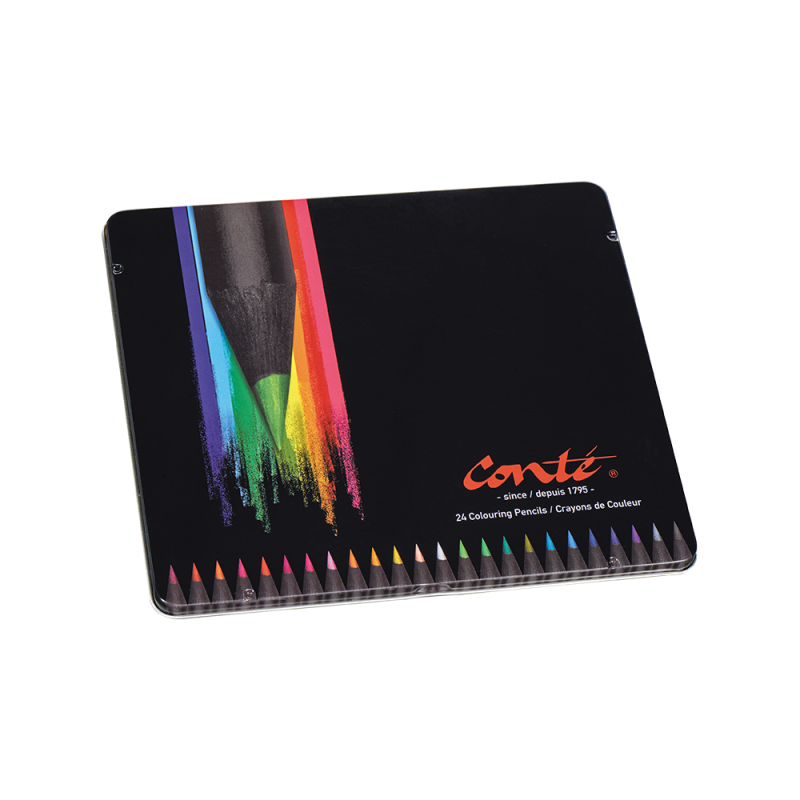 CONTE KLEURPOTLODEN 24 ST