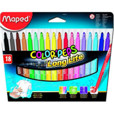 MAPED COLORPEPS LONGLIFE 18ST