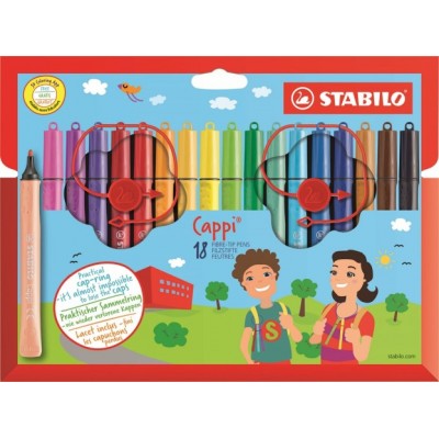 STABILO CAPPI 18ST