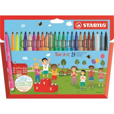 STABILO TRIO A-Z 24ST