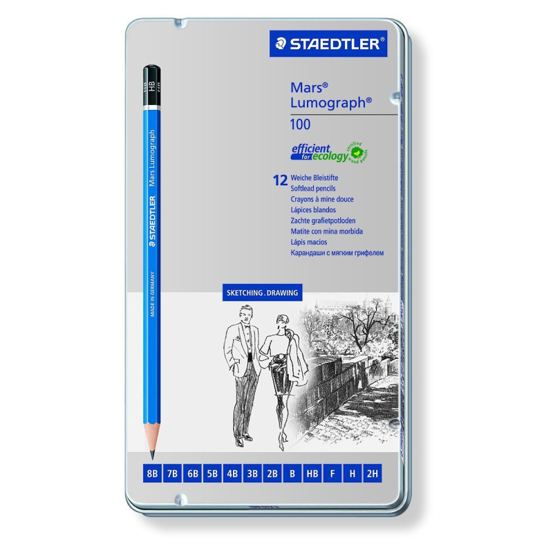 STAEDTLER MARS LUMOGRAPH 12 ST