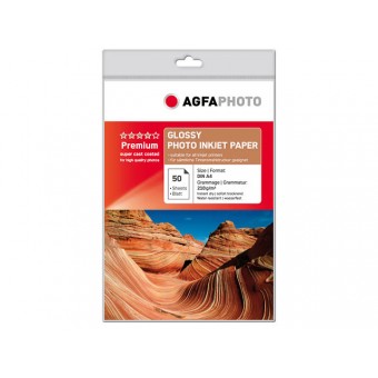 AGFAPHOTO FOTOPAPIER A4 210GR 50 VEL (AP21050A4)