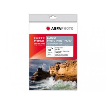 AGFAPHOTO FOTOPAPIER A4 240GR 50 VEL (AP24050A4)