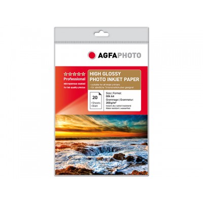 AGFAPHOTO FOTOPAPIER A4 260GR 20 VEL (AP26020A4)