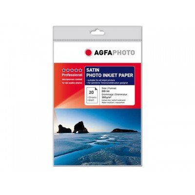 AGFAPHOTO FOTOPAPIER A4 260GR 20 VEL (AP26020A4S)