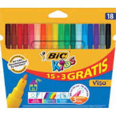 BIC KIDS VISA 15+3
