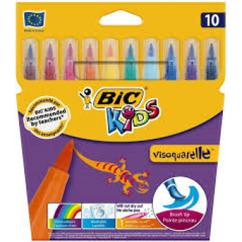 BIC KIDS VISAQUARELLE 10ST