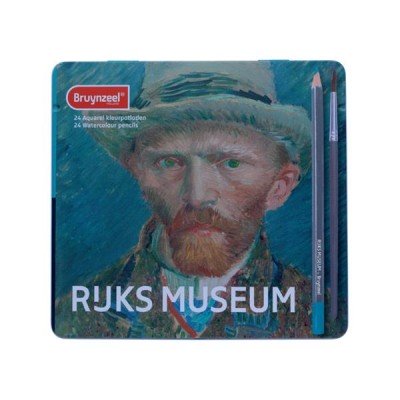 BRUYNZEEL RIJKSMUSEUM AQUARELPOTLODEN 24 ST