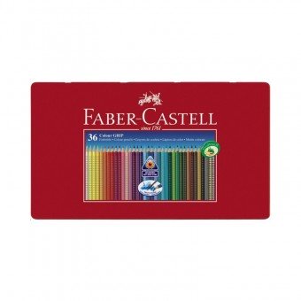 FABER CASTELL GRIP KLEURPOTLODEN 36 ST