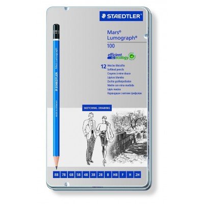 STAEDTLER MARS LUMOGRAPH 12 ST